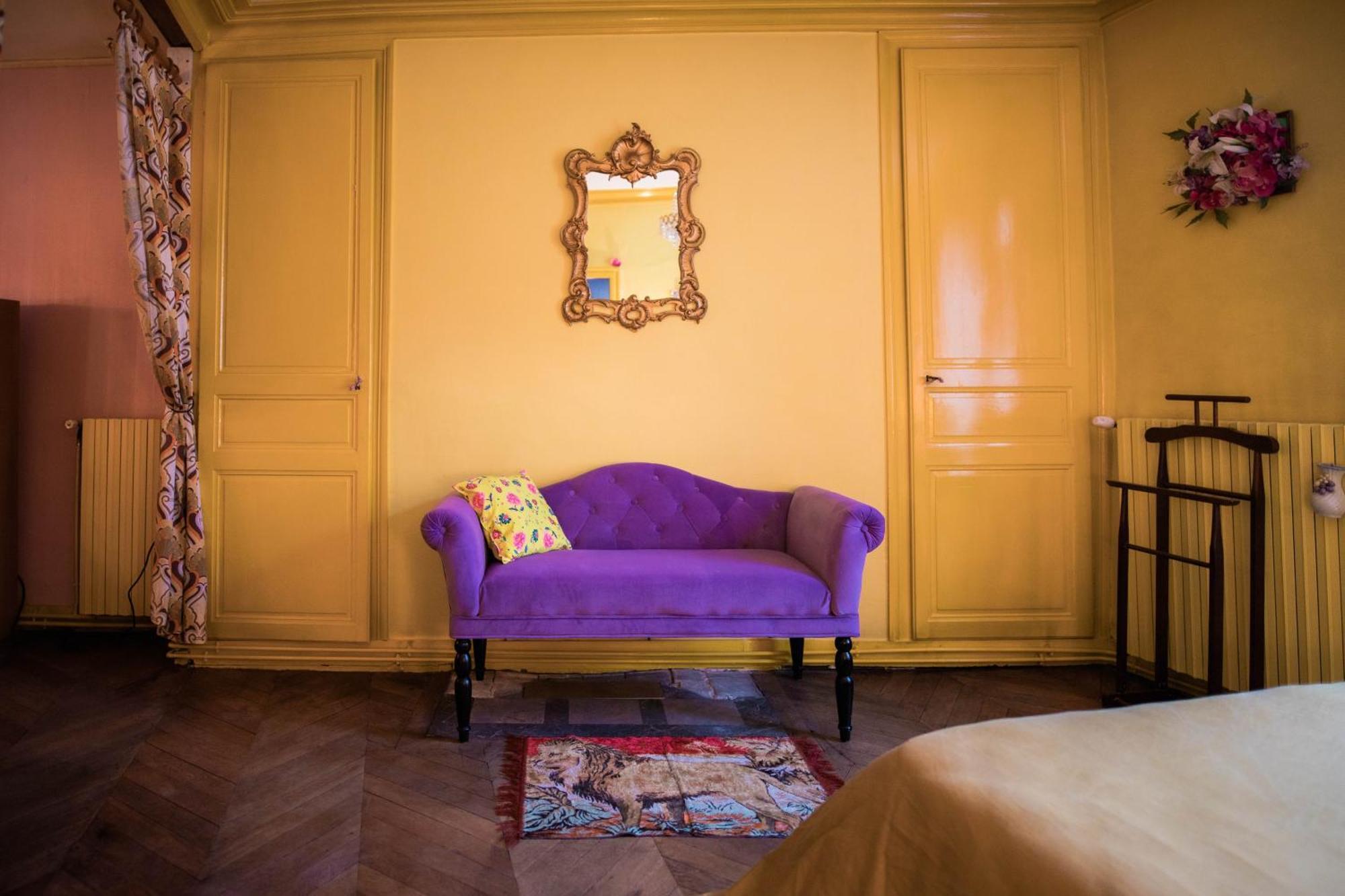 The Vintage Bed And Broc' Lägenhet Saint-Calais Rum bild